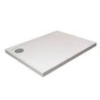 Aquarius Bathrooms Rectangle Shower Tray Aquarius Urbano Rectangular Stone Resin Shower Tray with 4 Upstands