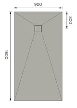 Aquarius Bathrooms Wetroom Tray Aquarius LevAqua Wetroom Tray with End Drain Complete Kit