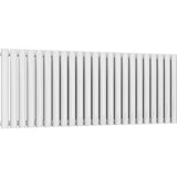Aquarius Bathrooms Column Radiator 600 x1440mm / White Aquarius Athens Horizontal Double Column Radiator