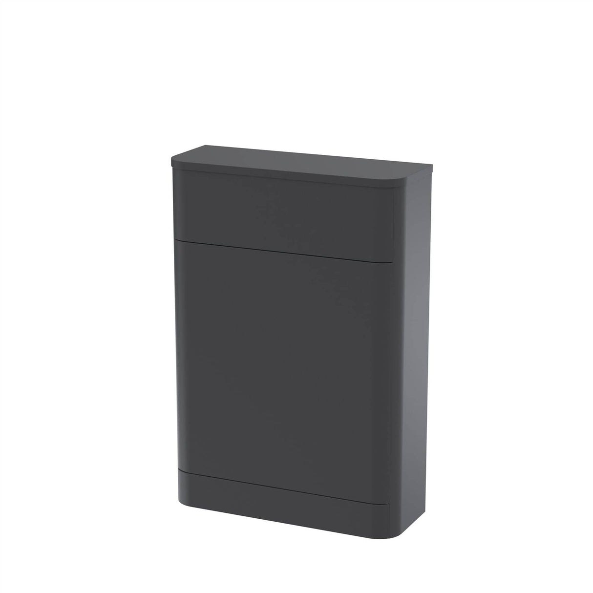 Aquarius WC Back To Wall Unit Soft Black Aquarius Perth 550mm Back to Wall WC Toilet Unit