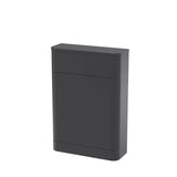 Aquarius WC Back To Wall Unit Soft Black Aquarius Perth 550mm Back to Wall WC Toilet Unit