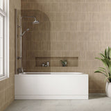 Aquarius Bathrooms Bath Panel 1600mm Aquarius Urbano Standard Bath Panel in White