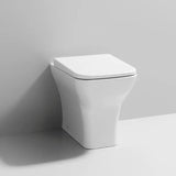 Aquarius Bathrooms Back To Wall Toilet Aquarius Arden Rimless Back to Wall Toilet with Soft Close Seat