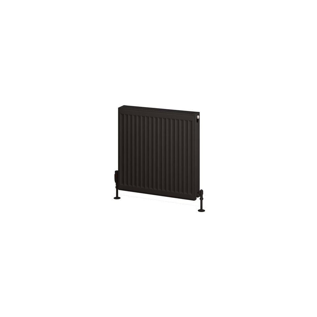 Aquarius Bathrooms Bathroom Heating Aquarius Type 22 Compact Panel Radiator in Matt Black