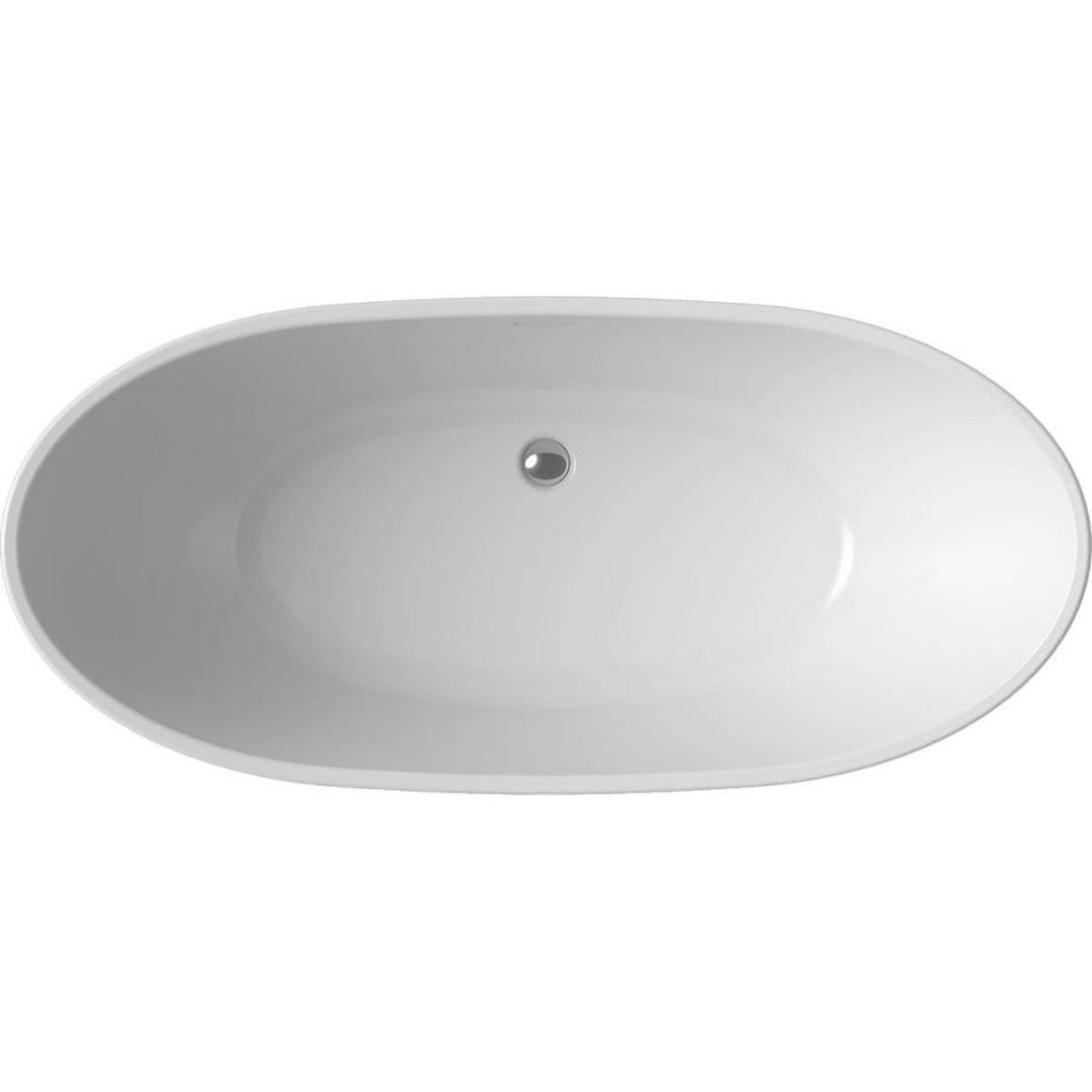 Aquarius Bathrooms Roll Top and Slipper Freestanding Bath Aquarius Luxor Freestanding Double Ended Slipper Bath - 1700 x 780mm