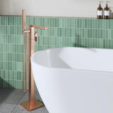 Aquarius Bathrooms Freestanding Bath Filler Aquarius Tetra Freestanding Bath Mixer Tap with Pencil Shower Handset