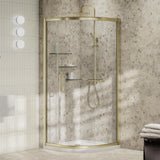Aquarius Pluvia 8mm Quadrant Single Sliding Shower Door