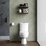 Aquarius Bathrooms Close Coupled Toilet Aquarius Element Rimless Close Coupled Toilet with Soft Close Seat