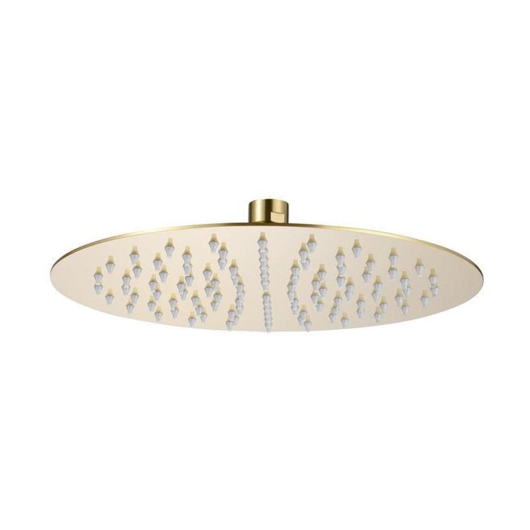 Aquarius Bathrooms Concealed Shower Set Aquarius RainLux Round 2 Outlet Shower Set with Shower Head and Single Function Handset