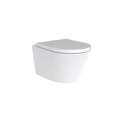 Aquarius Bathrooms Wall Hung Toilet Aquarius KF-Series Rimless Wall Hung Pan and Soft Close Seat