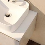 Aquarius Wall Mounted Unit Aquarius JF-Series 600mm Single Drawer Vanity Unit with Countertop