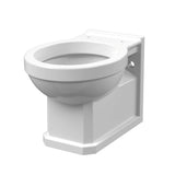 Aquarius Bathrooms Wall Hung Toilet Aquarius Harewood Traditional Wall Hung Toilet with Soft Close Seat
