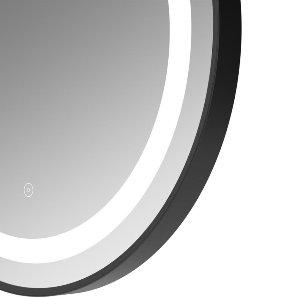 Aquarius Bathrooms Illuminated Mirror Aquarius Cirq 600mm Round Front LED Mirror
