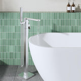 Aquarius Bathrooms Freestanding Bath Filler Aquarius Tetra Freestanding Bath Mixer Tap with Pencil Shower Handset