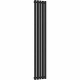 Aquarius Bathrooms Column Radiator Aquarius Athens Single Vertical Column Radiator in Anthracite