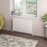 Aquarius Type 21 Compact Panel Radiator In Gloss White