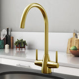 Aquarius TrueCook - Series 15 - Two Handle Kitchen Mixer Tap