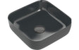 Aquarius Bathrooms Countertop Basin Aquarius V-Series 3 Square 0TH Vessel Wash Bowl 400mm Matt Black AQVS0058