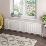 Aquarius Type 21 Compact Panel Radiator In Gloss White