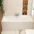 Aquarius Bathrooms Double Ended Bath 1700 x 700mm Aquarius Aaron Double Ended Reinforced Bath