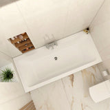 Aquarius Bathrooms Double Ended Bath Aquarius Aaron Double Ended Standard Bath