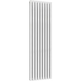Aquarius Bathrooms Column Radiator 1800 x540mm / White Aquarius Athens Double Vertical Column Radiator