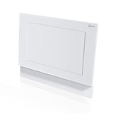 Aquarius Halite Waterproof Traditional Shaker End Bath Panel White Gloss 800mm