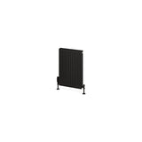 Aquarius Bathrooms Type 21 Aquarius Type 21 Compact Panel Radiator In Matt Black