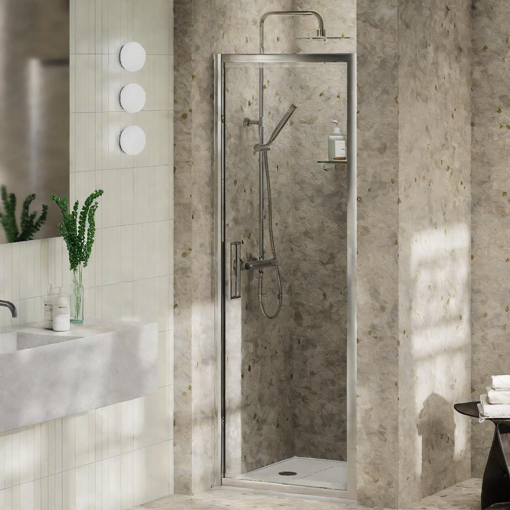 Aquarius Pluvia 8mm Pivot Shower Door