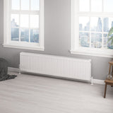 Aquarius Bathrooms Bathroom Heating Aquarius Type 22 Compact Panel Radiator in Gloss White