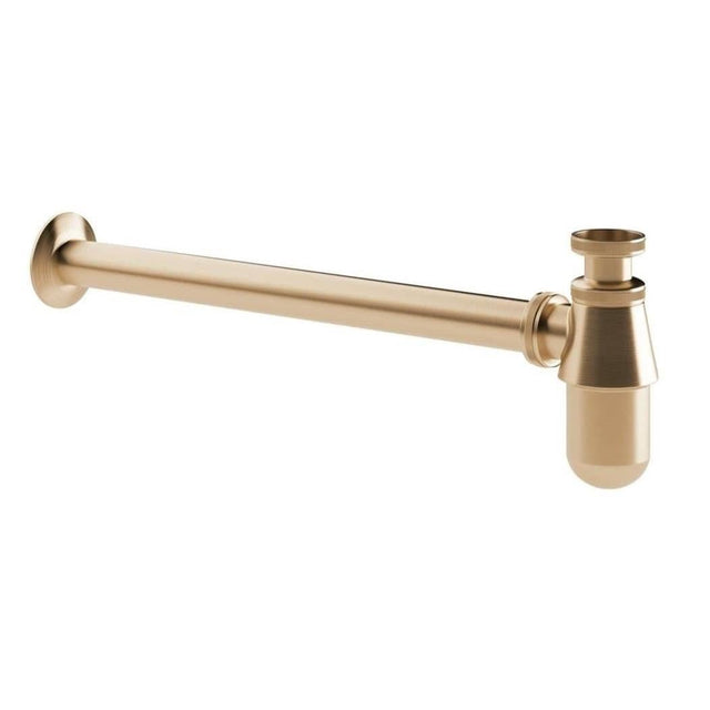 Aquarius Bathrooms Bottle Trap Aquarius Zanelli Basin Bottle Trap in Brushed Bronze