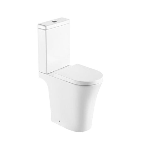 Aquarius K-Series Rimless Short Projection Close Coupled Toilet with Soft Close Seat