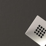 Aquarius Bathrooms Shower Tray Aquarius Honiston Mineral Composite Slate Effect Shower Tray in Arctic White