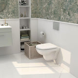 Aquarius Bathrooms Wall Hung Toilet Aquarius Ricardo Rimless Wall Hung Toilet with Soft Close Seat