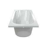 Aquarius Bathrooms Single Ended Bath Aquarius Splash 1700mm x 700mm Single Ended Straight Bath