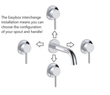 Aquarius RF-Series EZ-BOX Wall Mounted Basin Mixer Tap