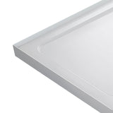 Aquarius Bathrooms Square Shower Tray Aquarius Urbano Square Stone Resin Shower Tray with 4 Upstands