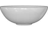 Aquarius Bathrooms Countertop Basin Aquarius V-Series 5 Round 0TH Vessel Wash Bowl 410mm White AQVS0054