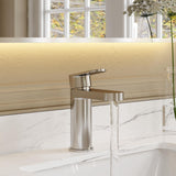 Aquarius Bathrooms Mono Basin Tap Chrome Aquarius Deco Mono Basin Mixer with Click-Clack Waste