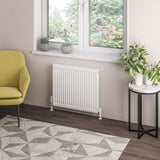 Aquarius Type 21 Compact Panel Radiator In Gloss White