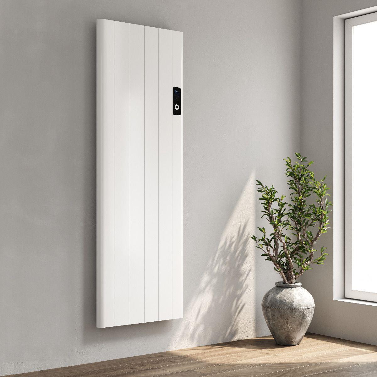 Aquarius DigiTherm Programmable Electric Radiator with LCD Display in White