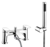 Aquarius Bathrooms Bath Shower Mixer Chrome Aquarius Arc Bath Shower Mixer Tap with Shower Kit