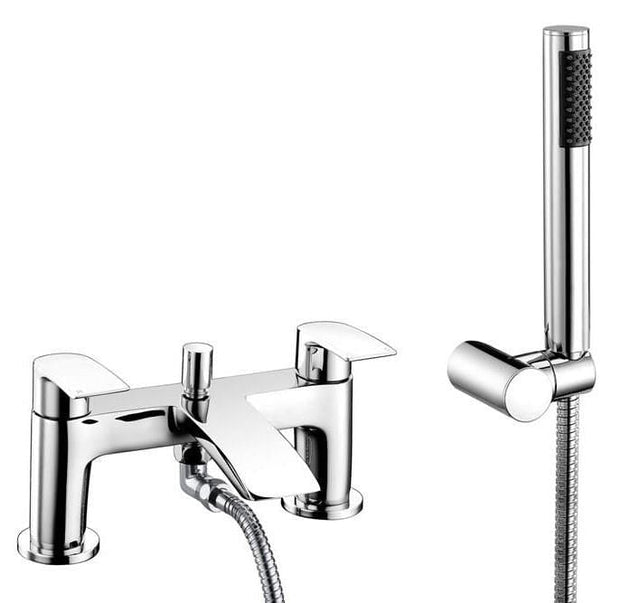 Aquarius Bathrooms Bath Shower Mixer Chrome Aquarius Arc Bath Shower Mixer Tap with Shower Kit