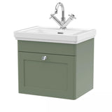 Aquarius Wall Mounted Vanity Unit Aquarius Leighton 500mm Wall Mounted One Drawer Vanity Unit with Basin
