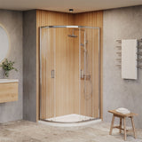 Aquarius Urbano 6mm Quadrant Shower Enclosure 1850mm