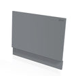 Aquarius Bathrooms Bath Panel 750 x 550mm Aquarius Halite Waterproof End Bath Panel in Matt Grey