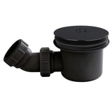 Aquarius Bathrooms Shower Tray Waste Black / Black Aquarius Urbano 90mm Shower Waste with Cover for 45mm Trays Online