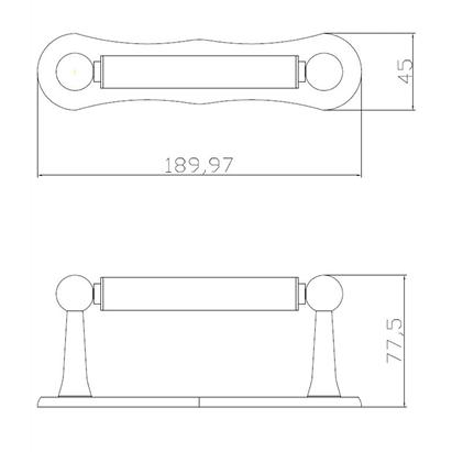 Aquarius Bathrooms Toilet Roll Holder Aquarius Blenheim Traditional Toilet Roll Holder in Chrome