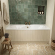 Aquarius Bathrooms Double Ended Bath 1700 x 700mm Aquarius Maree Double Ended Bath With Legs Set