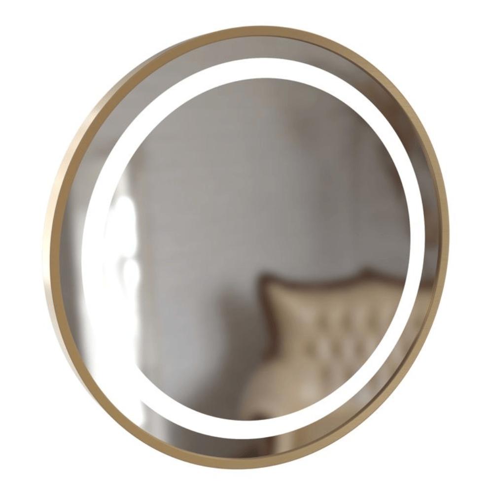 Aquarius Bathrooms Illuminated Mirror Aquarius Cirq 600mm Round Front LED Mirror